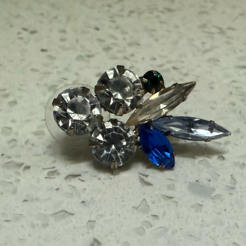 Jcrew Elegant Crystal Cluster Earrings - Picture 3 of 5